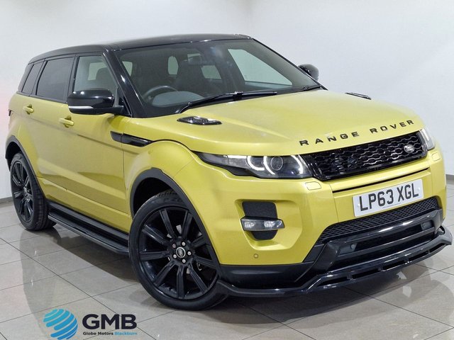 View our LAND ROVER RANGE ROVER EVOQUE