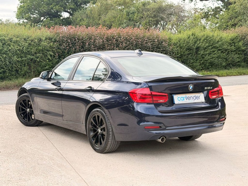 USED 2017 17 BMW 3 SERIES 2.0 316d SE Saloon 4dr Diesel Manual Euro 6 (s/s) (116 ps) 7 Services|2 Owners|R.F Sensors|SatNav|
