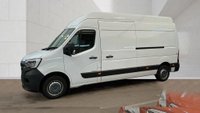 USED 2023 23 RENAULT MASTER L3 H3 DCI 135 PS LWB Extra High Roof Business LH 35 With Air Conditioning, Electric Pack, Parking Sensors, Bulkhead Ply Lining finished in 
