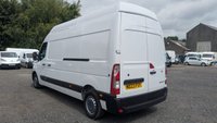USED 2023 23 RENAULT MASTER L3 H3 DCI 135 PS LWB Extra High Roof Business LH 35 With Air Conditioning, Electric Pack, Parking Sensors, Bulkhead Ply Lining finished in 