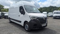 USED 2023 23 RENAULT MASTER L3 H3 DCI 135 PS LWB Extra High Roof Business LH 35 With Air Conditioning, Electric Pack, Parking Sensors, Bulkhead Ply Lining finished in 