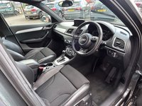 USED 2014 14 AUDI Q3 2.0 TDI S line SUV 5dr Diesel S Tronic quattro Euro 5 (s/s) (177 ps) 2 OWNERS FROM NEW 2 KEYS BOOK PACK SERVICED IF REQUIRED AND A MINIMUM OF 9 MONTHS MOT WITHIN THE SALE