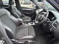 USED 2014 14 AUDI Q3 2.0 TDI S line SUV 5dr Diesel S Tronic quattro Euro 5 (s/s) (177 ps) 2 OWNERS FROM NEW 2 KEYS BOOK PACK SERVICED IF REQUIRED AND A MINIMUM OF 9 MONTHS MOT WITHIN THE SALE