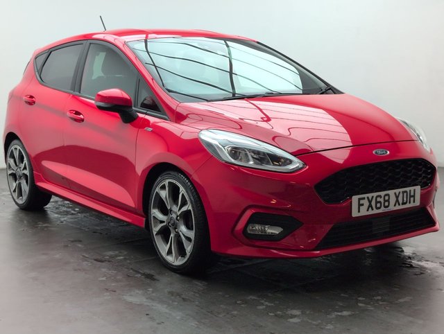 USED 2018 68 FORD FIESTA 1.0 Fiesta ST-Line T 5dr CLICK+COLLECT / HOME DELIVERY