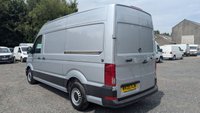 USED 2020 20 VOLKSWAGEN CRAFTER MWB High Roof Trendline Automatic Tdi 140 PS CR35 With Air Conditioning, Electric Pack, Parking Sensors, Bulkhead, Ply Lining finished in 