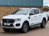 USED 2022 71 FORD RANGER 2.0 EcoBlue Wildtrak Pickup Double Cab Frozen White Diesel Auto 4WD Euro 6 (s/s) (213 ps) 