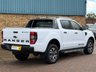 USED 2022 71 FORD RANGER 2.0 EcoBlue Wildtrak Pickup Double Cab Frozen White Diesel Auto 4WD Euro 6 (s/s) (213 ps) 
