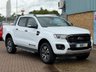 USED 2022 71 FORD RANGER 2.0 EcoBlue Wildtrak Pickup Double Cab Frozen White Diesel Auto 4WD Euro 6 (s/s) (213 ps) 
