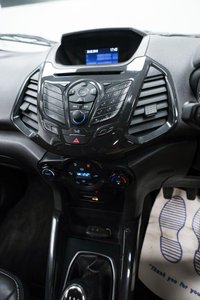 USED 2015 65 FORD ECOSPORT 1.0T EcoBoost Titanium 2WD Euro 5 (s/s) 5dr 12 Month MOT, Black Leather