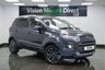 USED 2015 65 FORD ECOSPORT 1.0T EcoBoost Titanium 2WD Euro 5 (s/s) 5dr 12 Month MOT, Black Leather