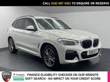 USED 2018 18 BMW X3 2.0 20d M Sport SUV 5dr Diesel Auto xDrive Euro 6 (s/s) (190 ps) FULL SERVICE HISTORY + SAT NAV