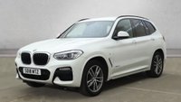 USED 2018 18 BMW X3 2.0 20d M Sport SUV 5dr Diesel Auto xDrive Euro 6 (s/s) (190 ps) FULL SERVICE HISTORY + SAT NAV