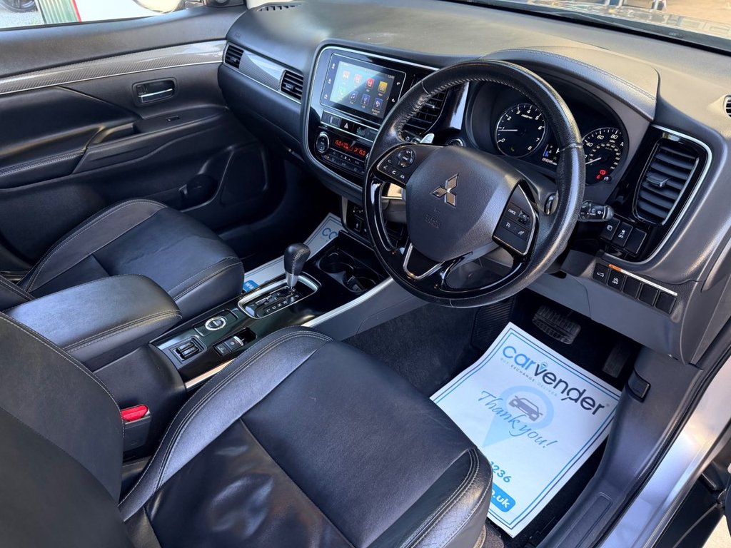 USED 2019 19 MITSUBISHI OUTLANDER 2.0 MIVEC 4 SUV 5dr Petrol CVT 4WD Euro 6 (s/s) (150 ps) 8 Services|Heated Seats|360 View Camera|