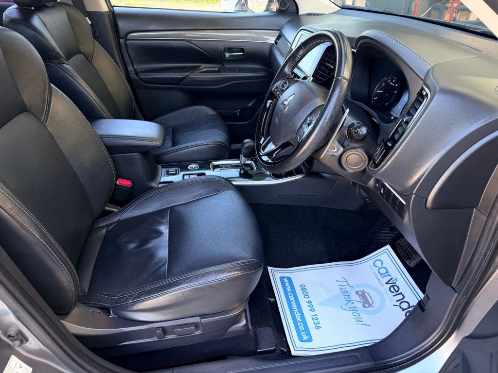 USED 2019 19 MITSUBISHI OUTLANDER 2.0 MIVEC 4 SUV 5dr Petrol CVT 4WD Euro 6 (s/s) (150 ps) 8 Services|Heated Seats|360 View Camera|