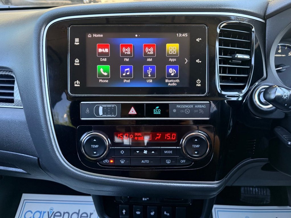 USED 2019 19 MITSUBISHI OUTLANDER 2.0 MIVEC 4 SUV 5dr Petrol CVT 4WD Euro 6 (s/s) (150 ps) 8 Services|Heated Seats|360 View Camera|