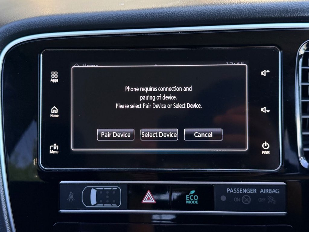 USED 2019 19 MITSUBISHI OUTLANDER 2.0 MIVEC 4 SUV 5dr Petrol CVT 4WD Euro 6 (s/s) (150 ps) 8 Services|Heated Seats|360 View Camera|