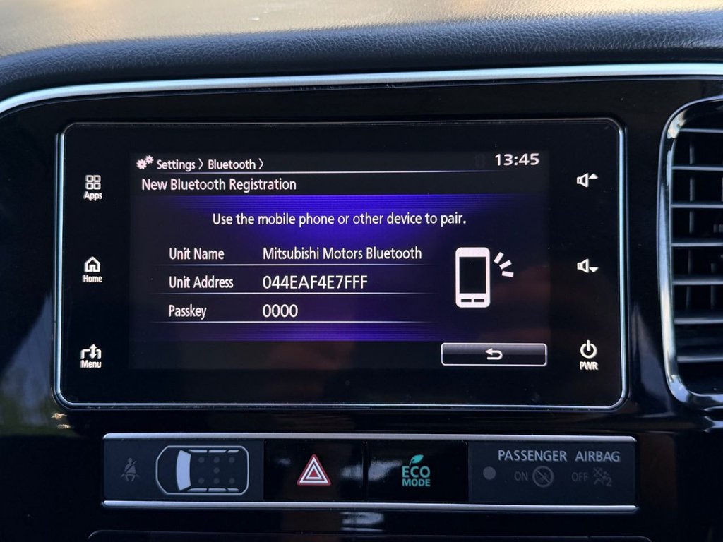 USED 2019 19 MITSUBISHI OUTLANDER 2.0 MIVEC 4 SUV 5dr Petrol CVT 4WD Euro 6 (s/s) (150 ps) 8 Services|Heated Seats|360 View Camera|