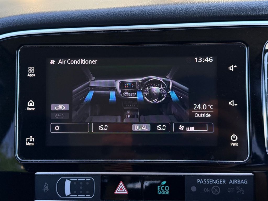 USED 2019 19 MITSUBISHI OUTLANDER 2.0 MIVEC 4 SUV 5dr Petrol CVT 4WD Euro 6 (s/s) (150 ps) 8 Services|Heated Seats|360 View Camera|