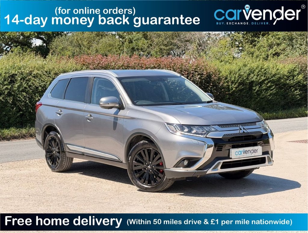 USED 2019 19 MITSUBISHI OUTLANDER 2.0 MIVEC 4 SUV 5dr Petrol CVT 4WD Euro 6 (s/s) (150 ps) 8 Services|Heated Seats|360 View Camera|