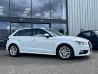 USED 2016 16 AUDI A3 1.6 TDI ultra SE Technik Sportback 5dr Diesel Manual Euro 6 (s/s) (110 ps) &pound;20TAX*SAT-NAV*CRUISE*1OWNER*32K