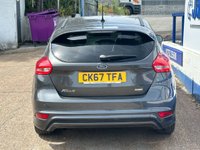 USED 2017 67 FORD FOCUS 1.0T EcoBoost ST-Line X Hatchback 5dr Petrol Manual Euro 6 (s/s) (140 ps) GREAT SERVICE HISTORY WITH THIS CAR