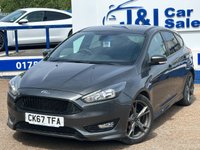USED 2017 67 FORD FOCUS 1.0T EcoBoost ST-Line X Hatchback 5dr Petrol Manual Euro 6 (s/s) (140 ps) GREAT SERVICE HISTORY WITH THIS CAR