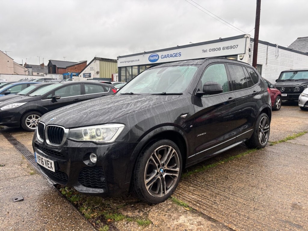 USED 2016 16 BMW X3 2.0 20d M Sport SUV 5dr Diesel Auto xDrive Euro 6 (s/s) (190 ps) &pound;ZERO DEPOSIT FINANCE