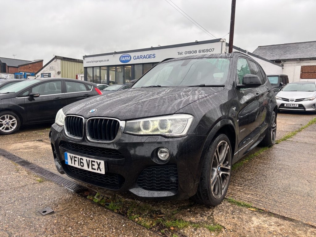 USED 2016 16 BMW X3 2.0 20d M Sport SUV 5dr Diesel Auto xDrive Euro 6 (s/s) (190 ps) &pound;ZERO DEPOSIT FINANCE