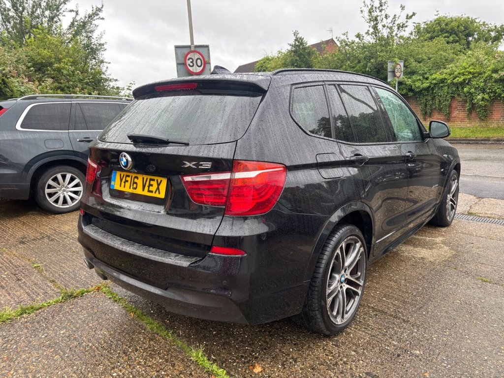 USED 2016 16 BMW X3 2.0 20d M Sport SUV 5dr Diesel Auto xDrive Euro 6 (s/s) (190 ps) &pound;ZERO DEPOSIT FINANCE