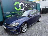 USED 2017 67 VOLKSWAGEN GOLF 2.0 TDI R-Line Hatchback 5dr Diesel DSG Euro 6 (s/s) (150 ps) * MOT APRIL 2027 - SERVICE HISTORY INC T/BELT - ALLOYS *