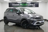 USED 2021 21 VAUXHALL CROSSLAND 1.2 Turbo SRi Nav Euro 6 (s/s) 5dr Sat Nav, Black Leather