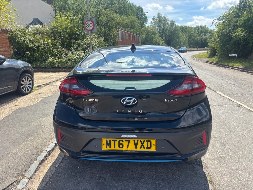 USED 2017 67 HYUNDAI IONIQ 1.6 h-GDi Premium Hatchback 5dr Petrol Hybrid DCT Euro 6 (s/s) (141 ps) &pound;ZERO DEPOSIT FINANCE