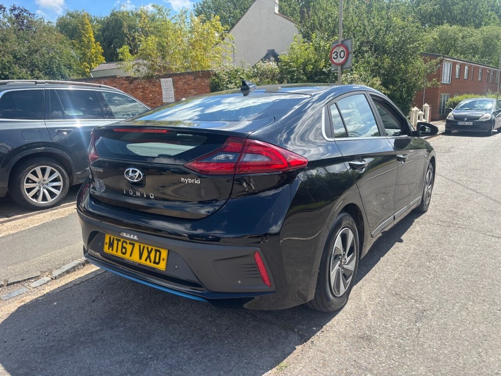 USED 2017 67 HYUNDAI IONIQ 1.6 h-GDi Premium Hatchback 5dr Petrol Hybrid DCT Euro 6 (s/s) (141 ps) &pound;ZERO DEPOSIT FINANCE
