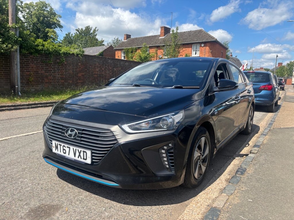 USED 2017 67 HYUNDAI IONIQ 1.6 h-GDi Premium Hatchback 5dr Petrol Hybrid DCT Euro 6 (s/s) (141 ps) &pound;ZERO DEPOSIT FINANCE