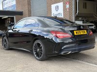 USED 2019 19 MERCEDES-BENZ CLA 2.1 CLA220d AMG Line Night Edition (Plus) Coupe 4 Door Diesel Automatic Black 7G-DCT Euro 6  AUTOMATIC+HEATED SEATS+PARK SENSORS