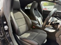 USED 2019 19 MERCEDES-BENZ CLA 2.1 CLA220d AMG Line Night Edition (Plus) Coupe 4 Door Diesel Automatic Black 7G-DCT Euro 6  AUTOMATIC+HEATED SEATS+PARK SENSORS