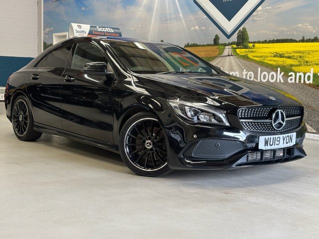 View our Mercedes-Benz Cla 2.1 CLA220d AMG Line Night Edition (Plus) Coupe 4 Door Diesel Automatic Black 7G-DCT Euro 6 
