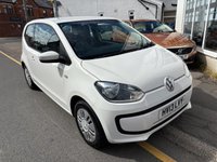 USED 2013 13 VOLKSWAGEN UP! 1.0 Move up! Hatchback 3dr Petrol Manual Euro 5 (60 ps) LOW MILES! FRESH SERVICE AND NEW CAMBELT!