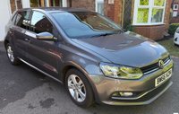 USED 2016 66 VOLKSWAGEN POLO 1.2 TSI BlueMotion Tech Match Hatchback 5dr Petrol Manual Euro 6 (s/s) (90 ps) &pound;20 ROAD TAX - APPLE CARPLAY-ANDROID AUTO - SERVICE RECORDS - PARKING CAMERA