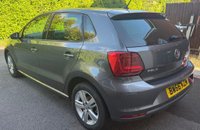 USED 2016 66 VOLKSWAGEN POLO 1.2 TSI BlueMotion Tech Match Hatchback 5dr Petrol Manual Euro 6 (s/s) (90 ps) &pound;20 ROAD TAX - APPLE CARPLAY-ANDROID AUTO - SERVICE RECORDS - PARKING CAMERA