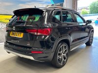 USED 2018 18 SEAT ATECA 2.0 TDI FR SUV 5 Door Diesel Manual Black 4Drive Euro 6  PARK SENSORS+REVERSE CAM+DAB RADIO