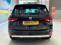 USED 2018 18 SEAT ATECA 2.0 TDI FR SUV 5 Door Diesel Manual Black 4Drive Euro 6  PARK SENSORS+REVERSE CAM+DAB RADIO
