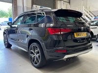 USED 2018 18 SEAT ATECA 2.0 TDI FR SUV 5 Door Diesel Manual Black 4Drive Euro 6  PARK SENSORS+REVERSE CAM+DAB RADIO