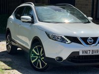 USED 2017 17 NISSAN QASHQAI 1.5 dCi Tekna 2WD Euro 6 (s/s) 5dr 360CAM-GLASS ROOF-SAT NAV