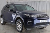 USED 2016 66 LAND ROVER DISCOVERY SPORT 2.0 TD4 SE Tech 4WD Euro 6 (s/s) 5dr 7 Seats, Full Black Leather