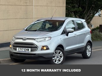 2017 FORD ECOSPORT 1.0T EcoBoost Zetec SUV 5dr Petrol Manual 2WD Euro 6 (s/s) (125 ps) £5495.00
