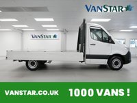 USED 2019 69 MERCEDES-BENZ SPRINTER 314 2.1 CDI 143 BHP LONG WHEELBASE DROPSIDE 1 OWNER | 3 SEATS | LONG WHEELBASE | DROPSIDE