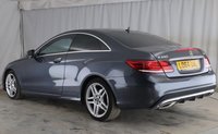 USED 2014 64 MERCEDES-BENZ E CLASS 2.1 E220d BlueTEC AMG Line G-Tronic+ Euro 6 (s/s) 2dr Full Black Leather, Sat Nav