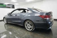 USED 2014 64 MERCEDES-BENZ E CLASS 2.1 E220d BlueTEC AMG Line G-Tronic+ Euro 6 (s/s) 2dr Full Black Leather, Sat Nav