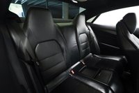 USED 2014 64 MERCEDES-BENZ E CLASS 2.1 E220d BlueTEC AMG Line G-Tronic+ Euro 6 (s/s) 2dr Full Black Leather, Sat Nav
